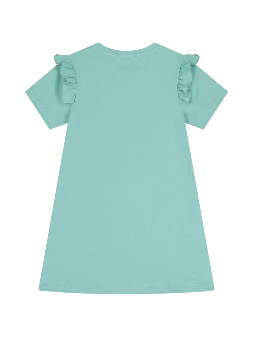 Aigner Kids Jurk met ruches Groen
