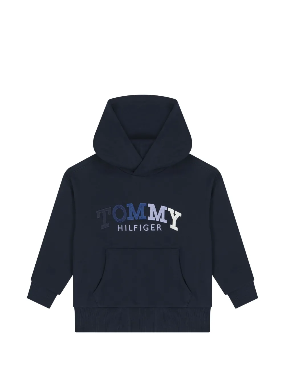 Tommy Hilfiger Junior Hoodie met logo Blauw