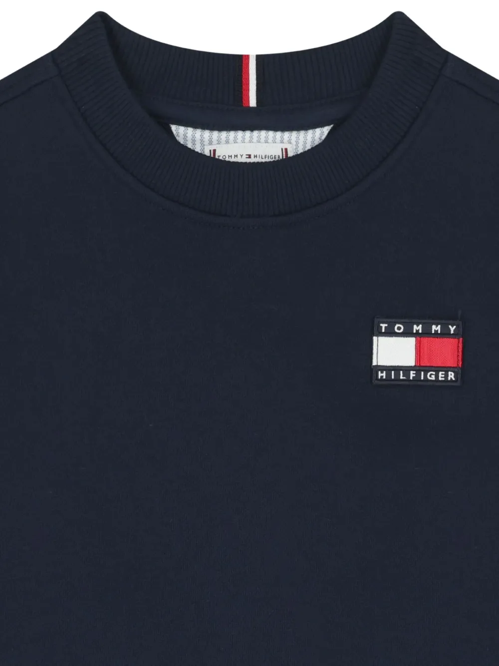 Tommy Hilfiger Junior Trainingspak met logopatch Blauw