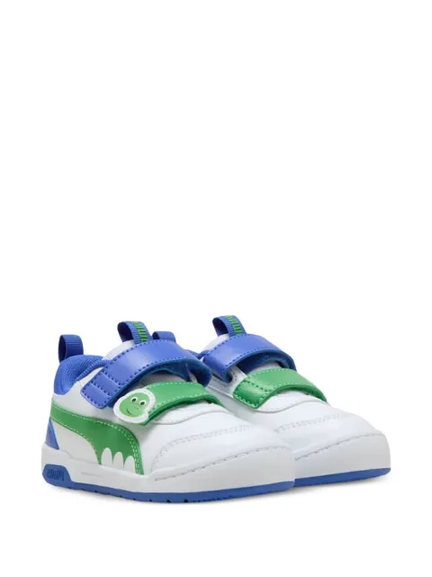 Puma Kids animal appliqué strap sneakers