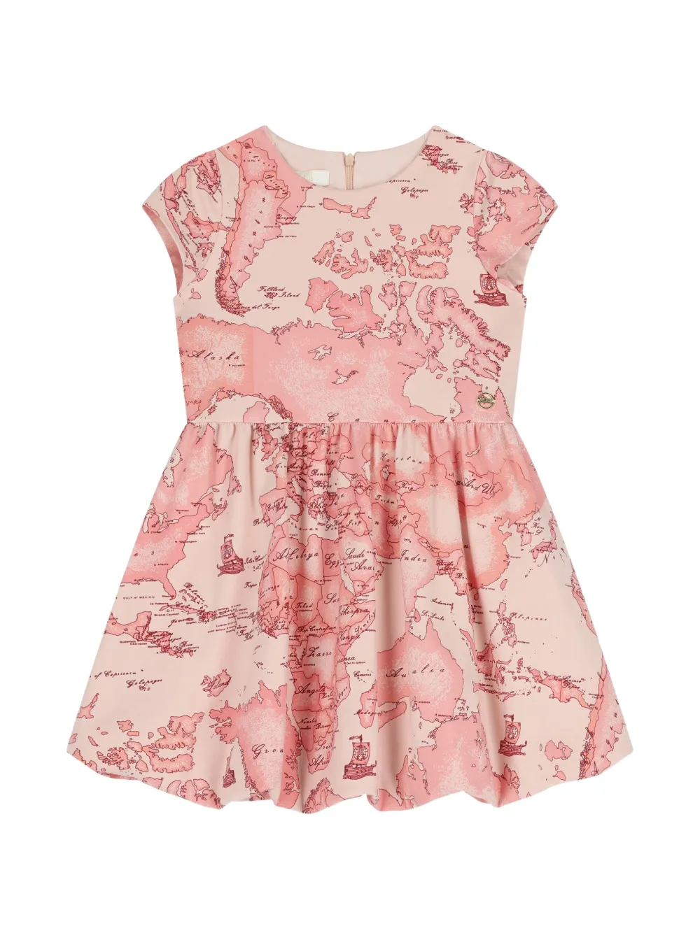 Alviero Martini Kids Abito con stampa - Rosa