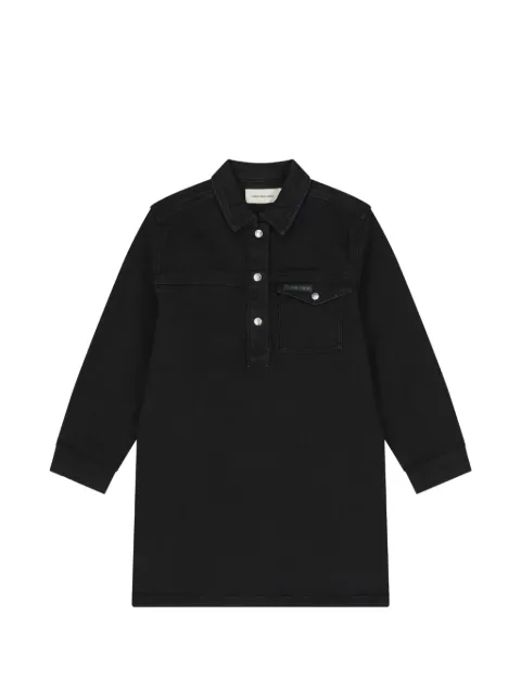 Calvin Klein Kids vestido con bolsillos en el pecho