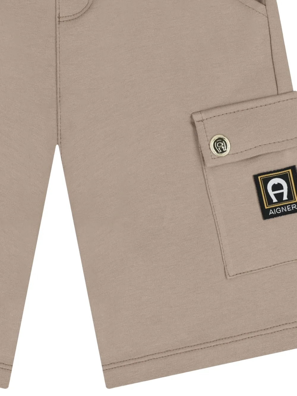 Aigner Kids Shorts met trekkoord Beige