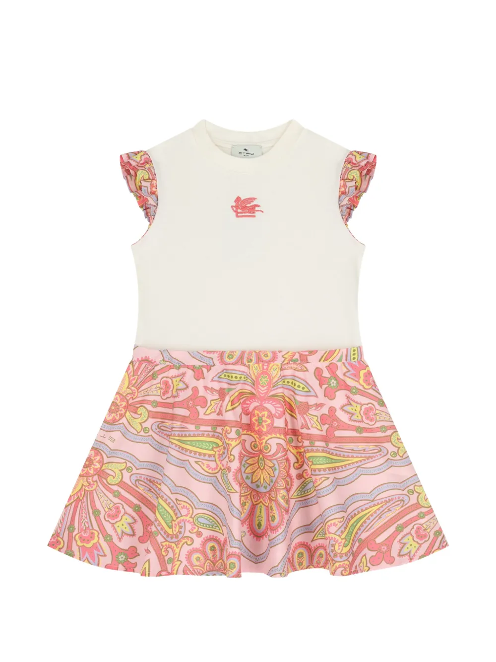 ETRO KIDS Abito con stampa paisley - Rosa