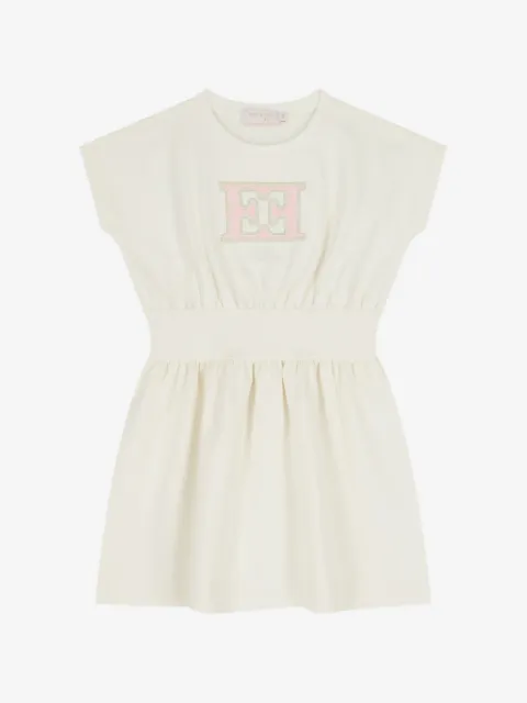 Escada Kids 缩褶连衣裙