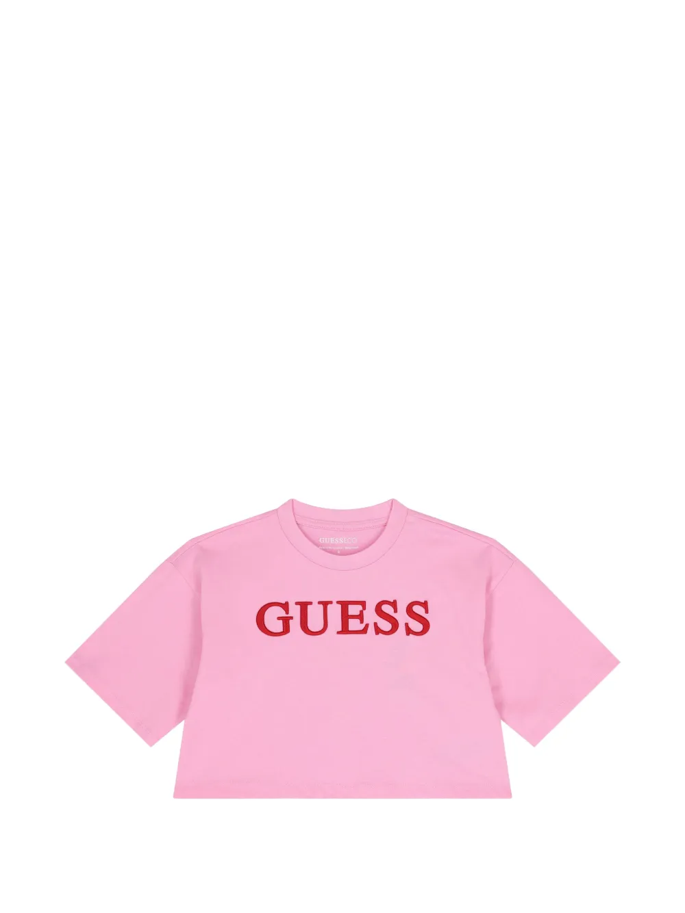 guess kids T-shirt con logo - Rosa