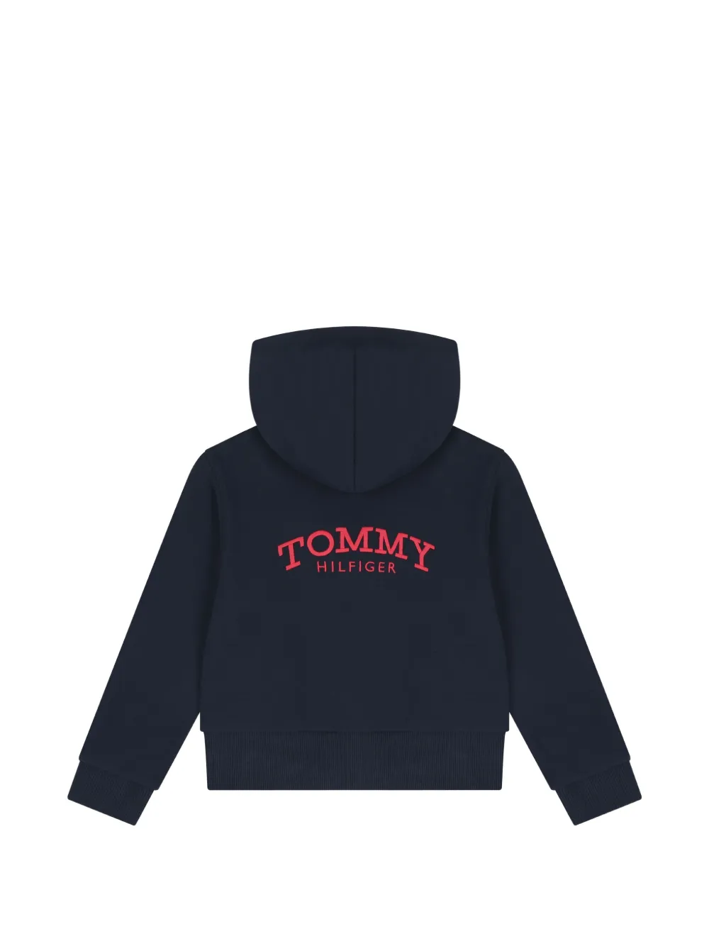 Tommy Hilfiger Junior Hoodie met geborduurd logo Blauw