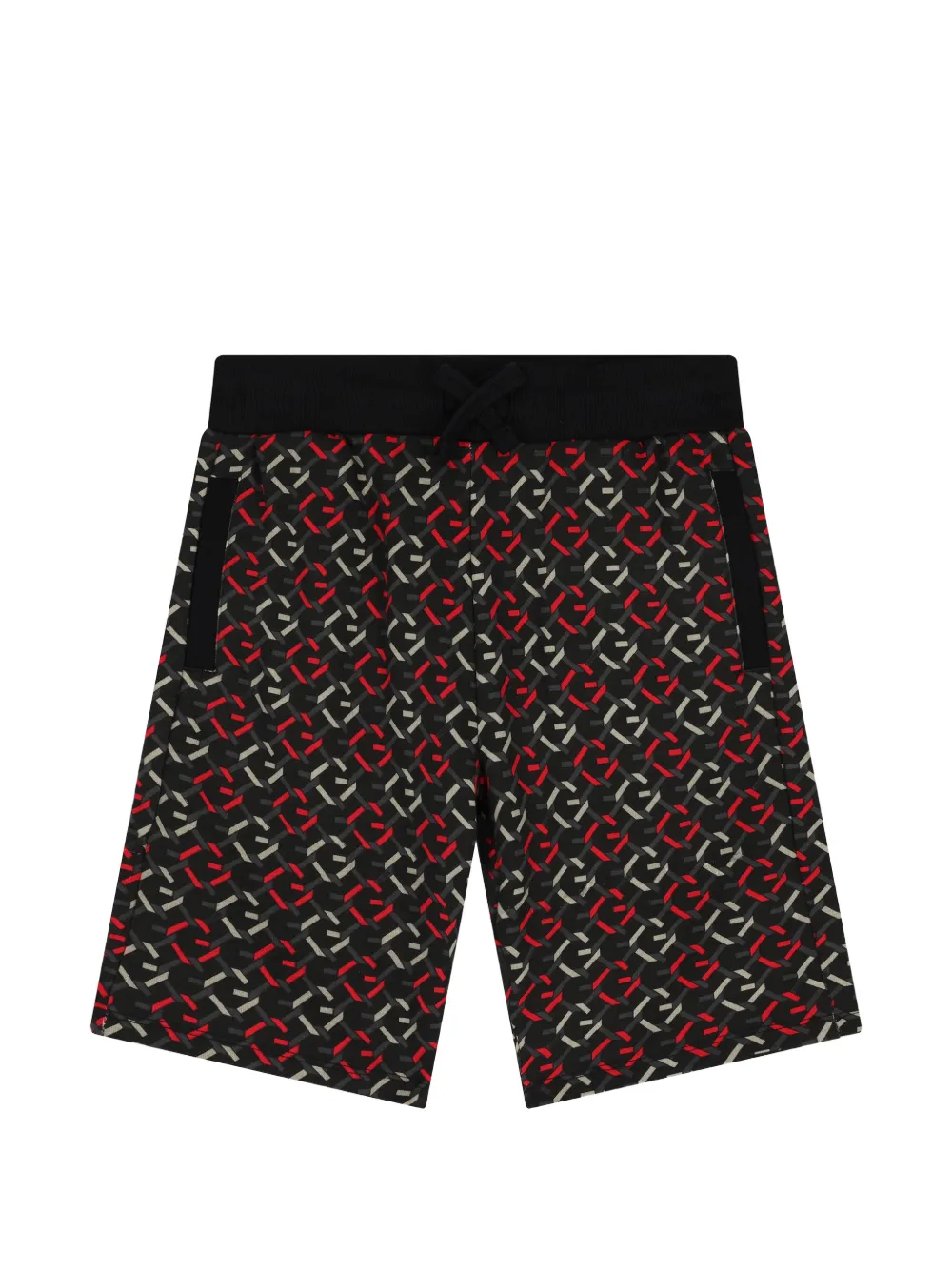 guess kids Shorts a fantasia - Nero