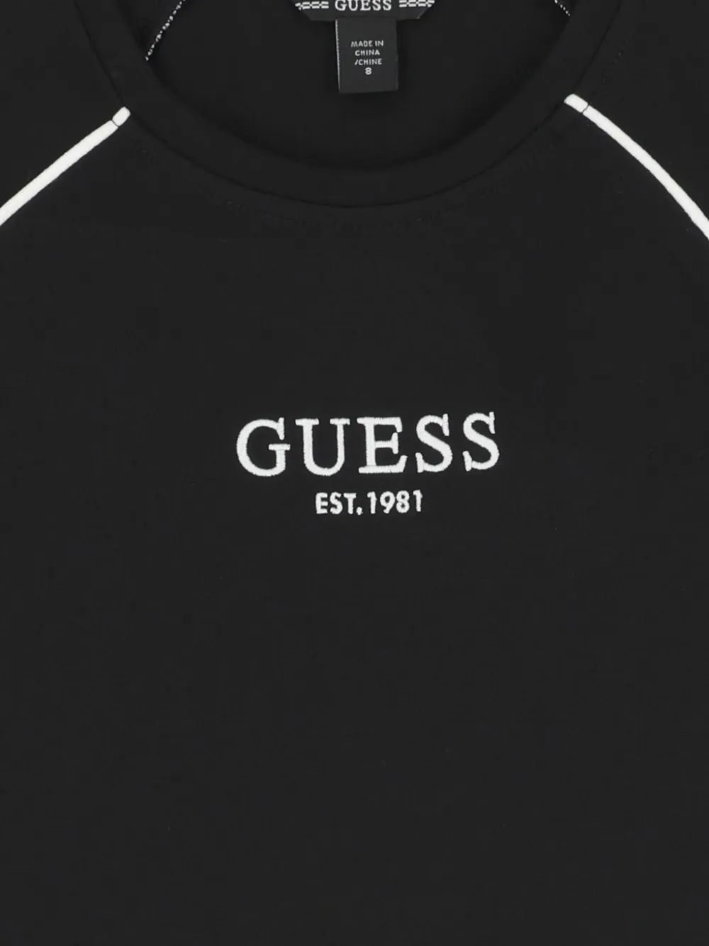 guess kids Jurk met logoprint Zwart