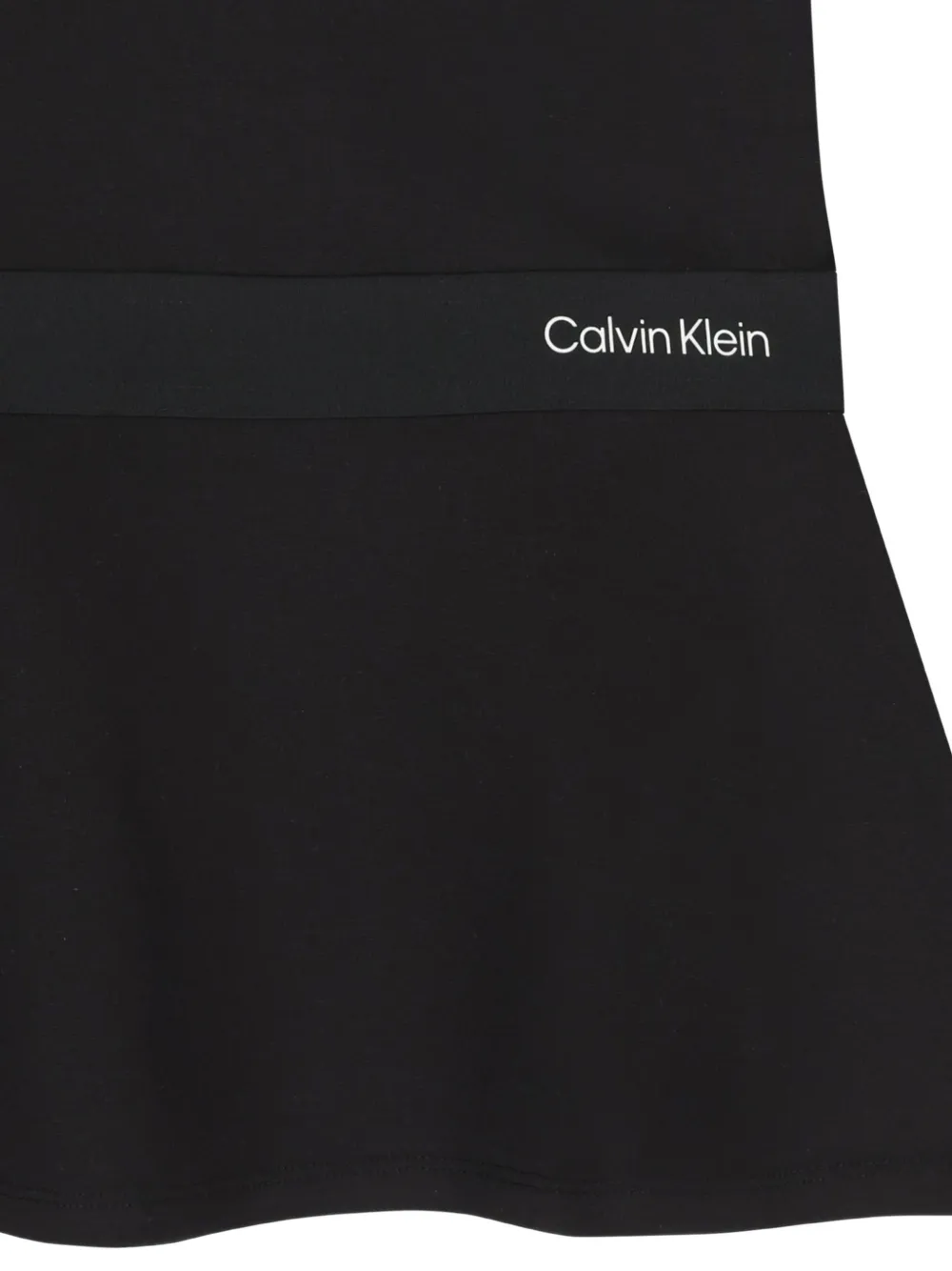 Calvin Klein Kids Jurk met logoprint Zwart