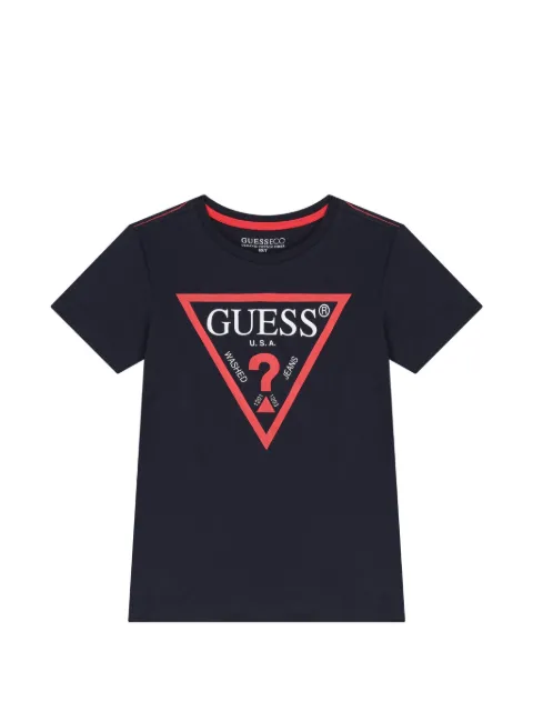 guess kids 그래픽 프린트 티셔츠