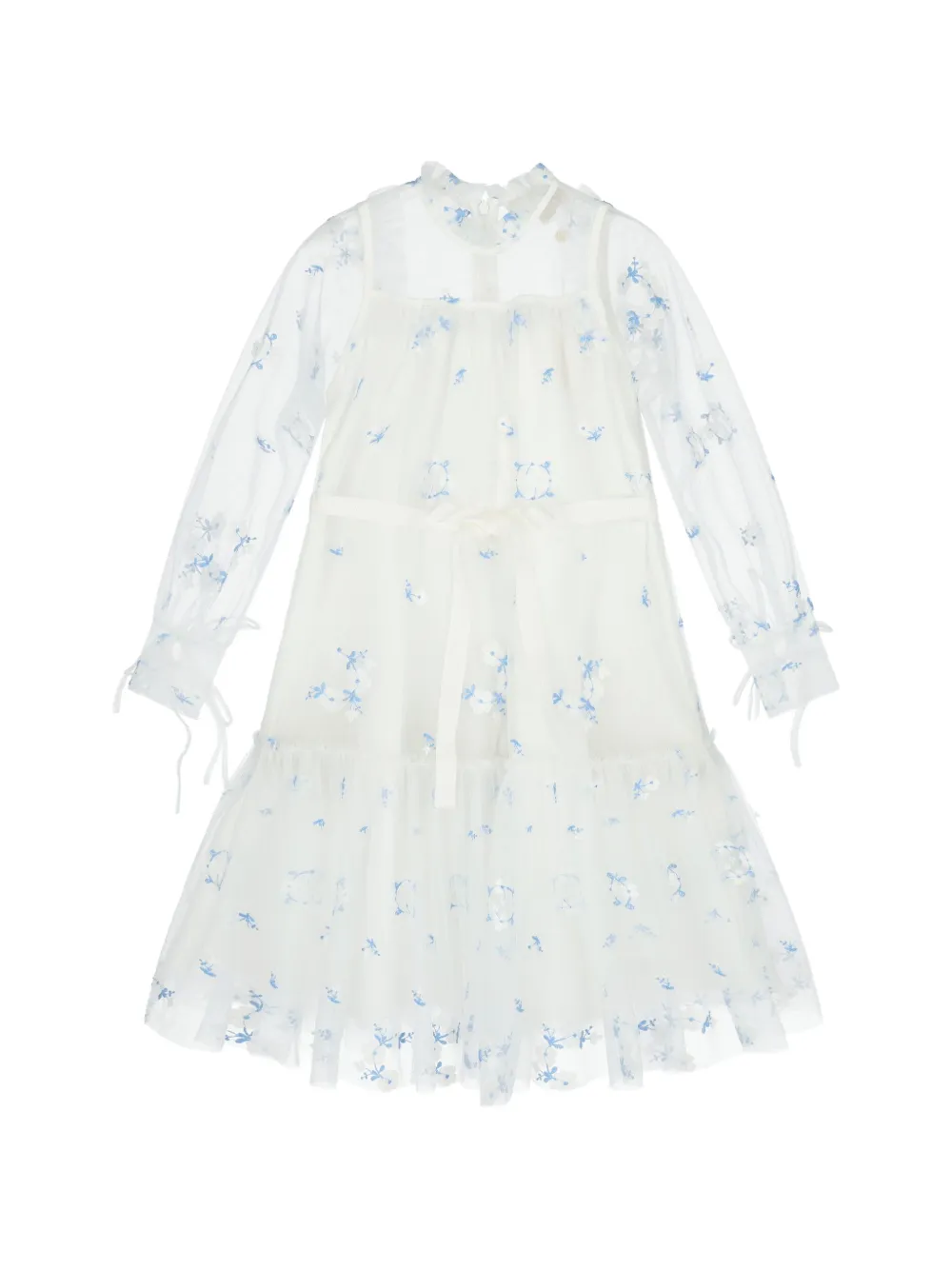 PETITE AMALIE robe à fleurs - Blanc