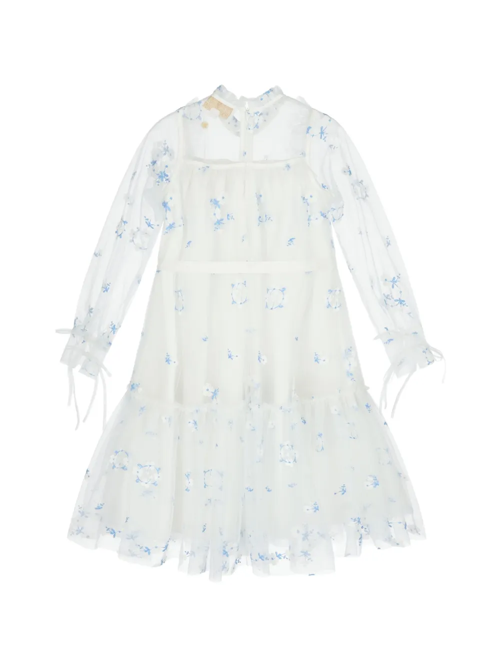 PETITE AMALIE Jurk met bloemenprint Wit