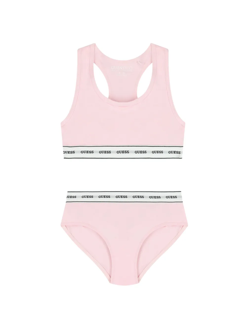 guess kids Unterwäsche-Set mit Logo-Print - Rosa
