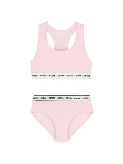 guess kids set de ropa interior con logo estampado