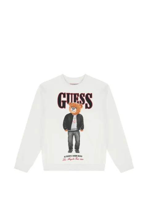 guess kids sudadera con motivo Teddy Bear