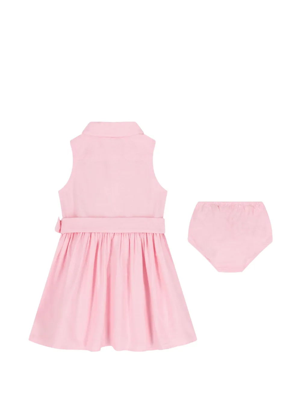 POLO RALPH LAUREN KIDS Jurk met ceintuur Roze