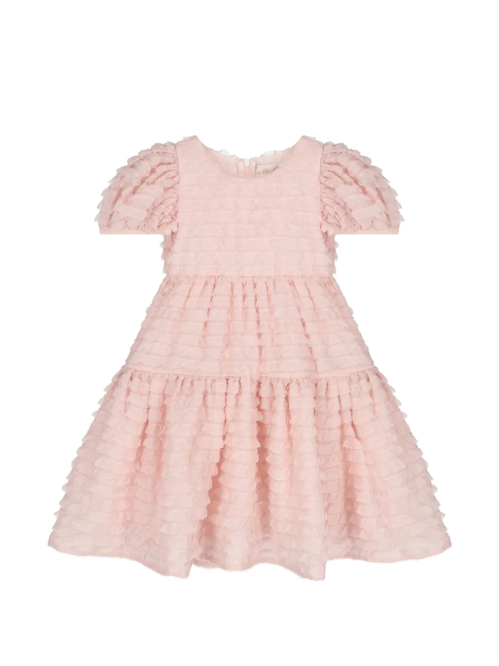 PETITE AMALIE Abito con ruches a maniche corte - Rosa