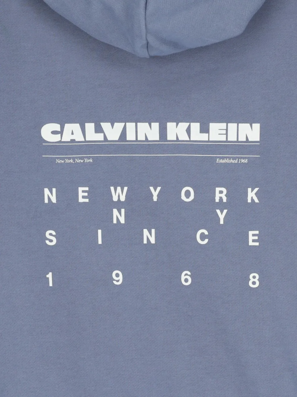 Calvin Klein Kids Sweater met capuchon Blauw