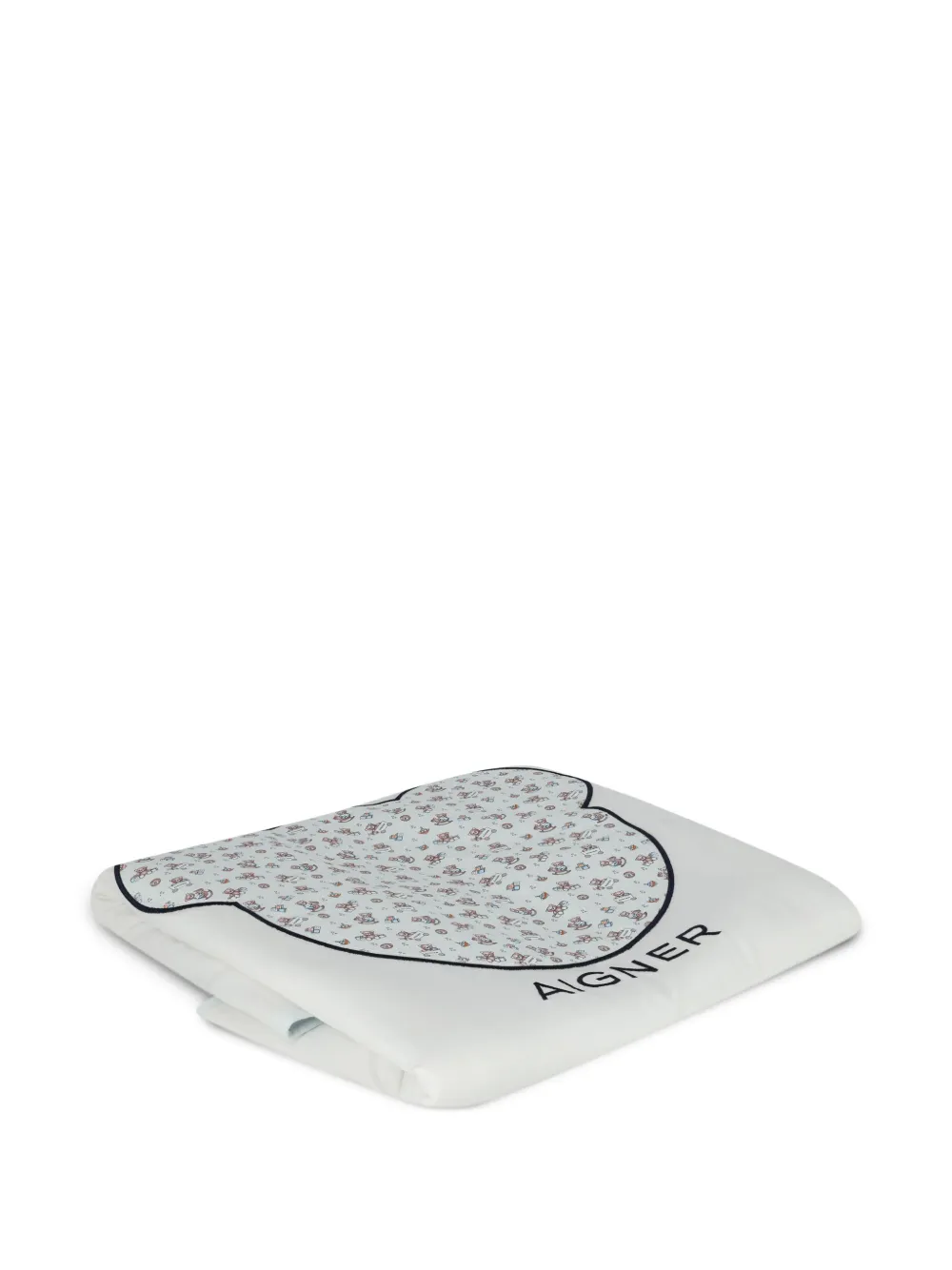  Aigner Kids Coperta Con Stampa - Bianco 