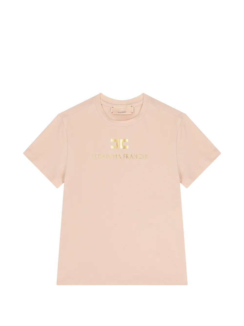 Elisabetta Franchi Kids T-shirt con logo - Rosa