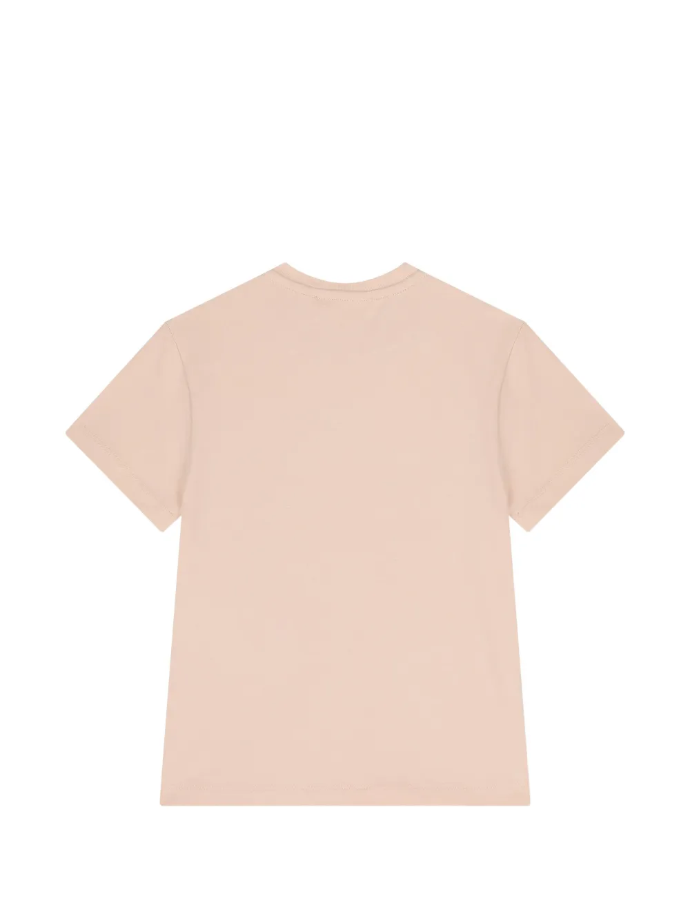 Elisabetta Franchi Kids T-shirt met logo Roze