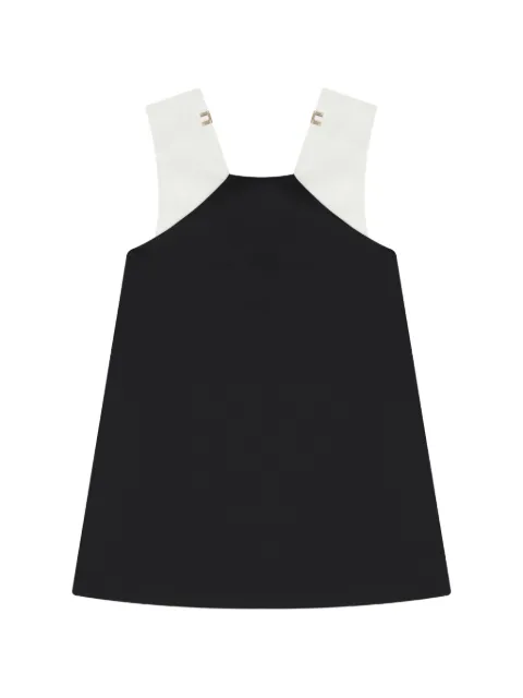Elisabetta Franchi Kids bow trapeze dress