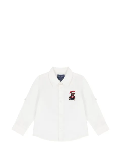 guess kids エンブロイダリー シャツ