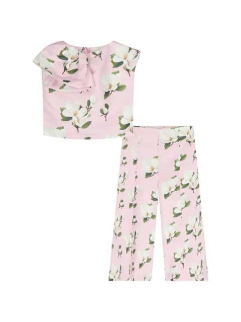 MAMA LUMA KIDS floral-print trousers