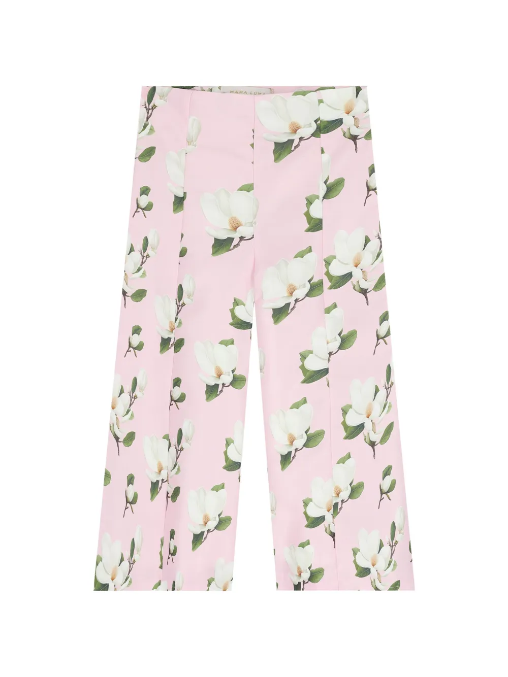 MAMA LUMA KIDS Broek met bloemenprint Roze