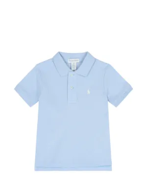 POLO RALPH LAUREN KIDS logo-embroidered Polo Shirt | Blue | FARFETCH
