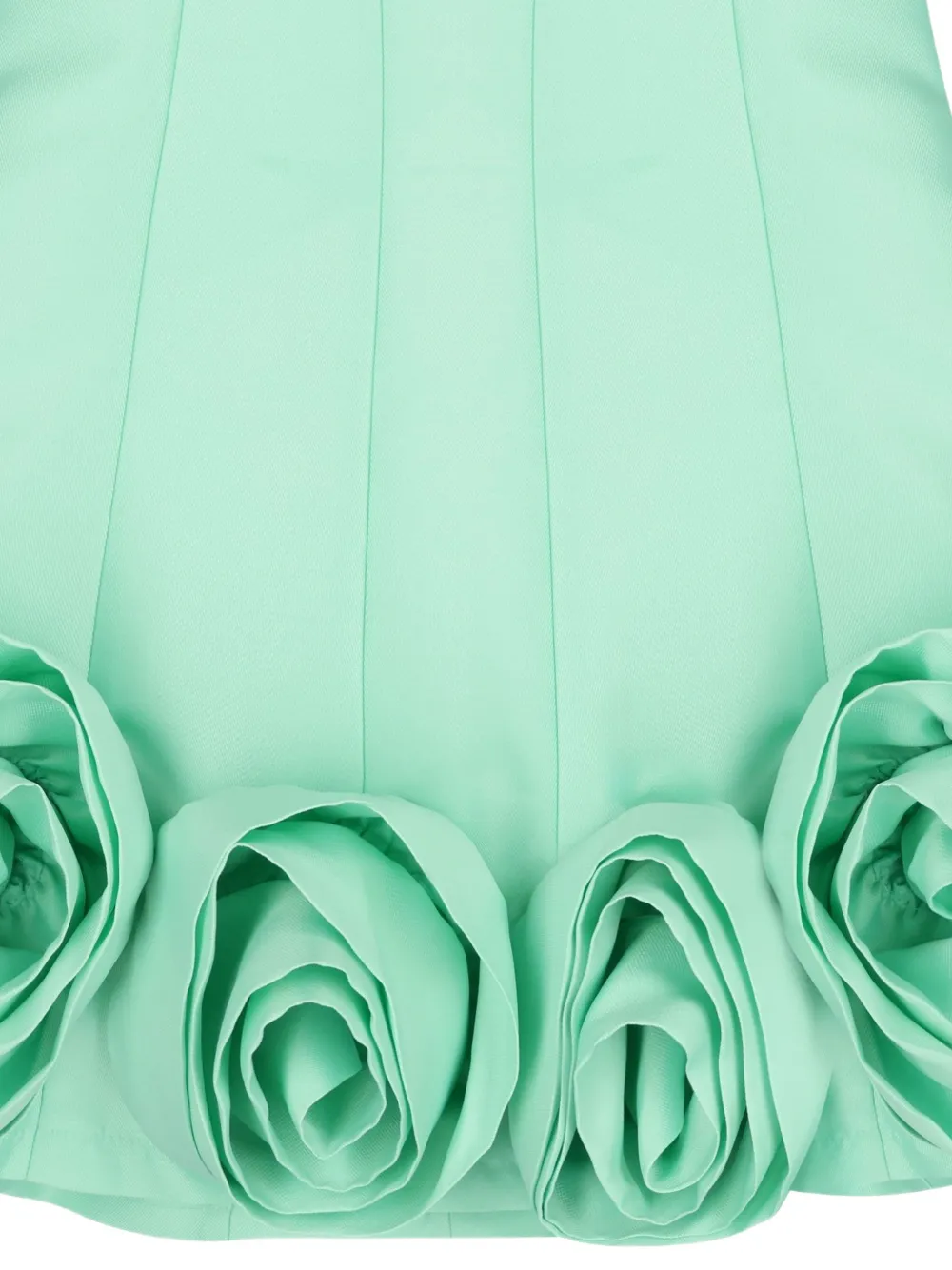 MAMA LUMA KIDS Mouwloze jurk met roosdetail Groen