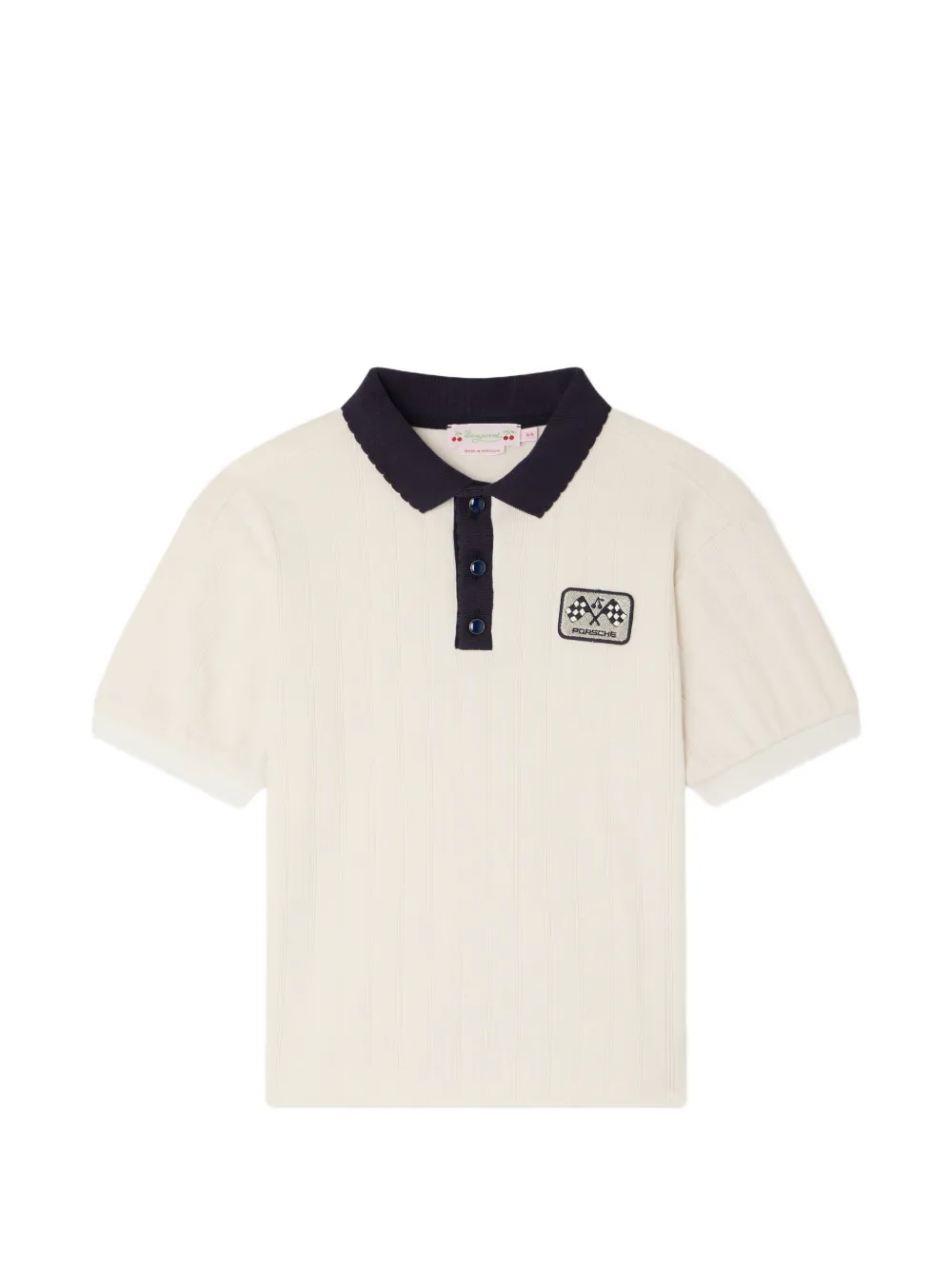 Bonpoint x Porsche Polo Lycoris con ricamo - Toni neutri