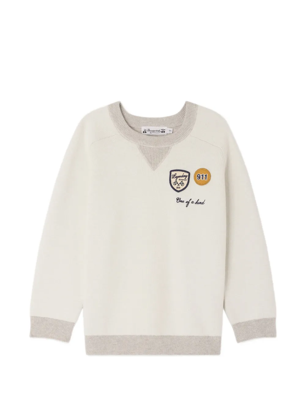 Bonpoint x Porsche Felpa girocollo Loxley - Toni neutri