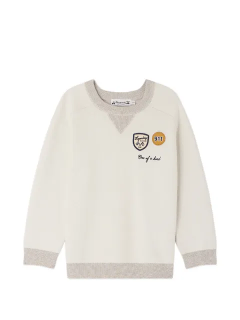 Bonpoint x Porsche Loxley appliqué crewneck sweatshirt