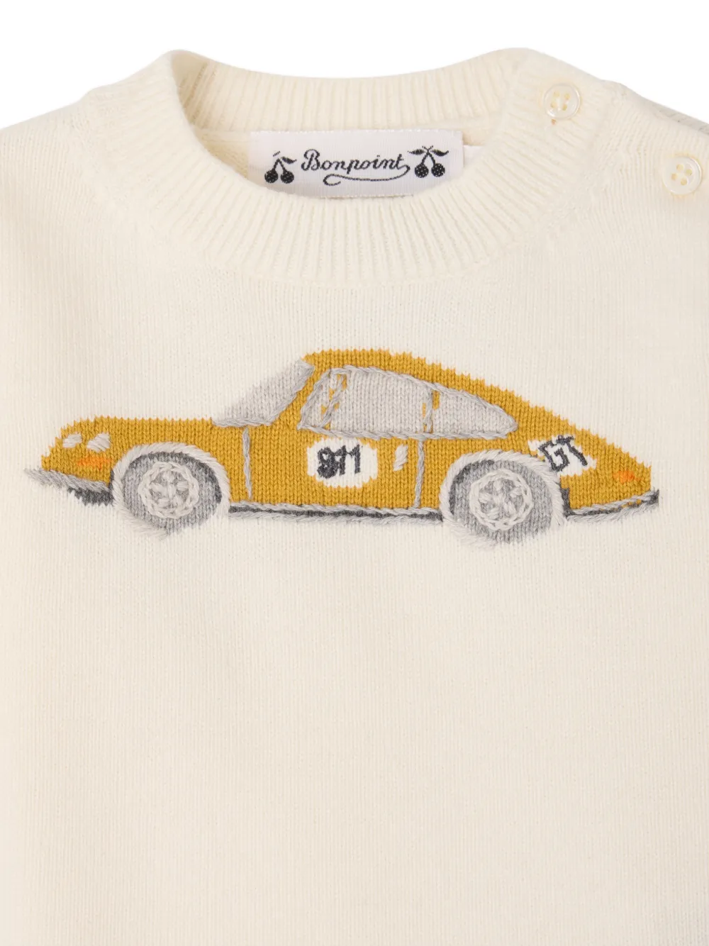  Bonpoint X Porsche Almire Sweatshirt - Neutrals 