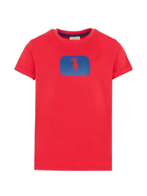 TRUSSARDI JUNIOR logo-print short-sleeve T-shirt