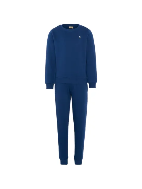 TRUSSARDI JUNIOR logo-detail tracksuit set