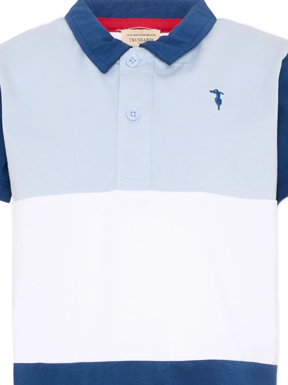  Trussardi Junior Short-sleeve Polo Shirt - White 