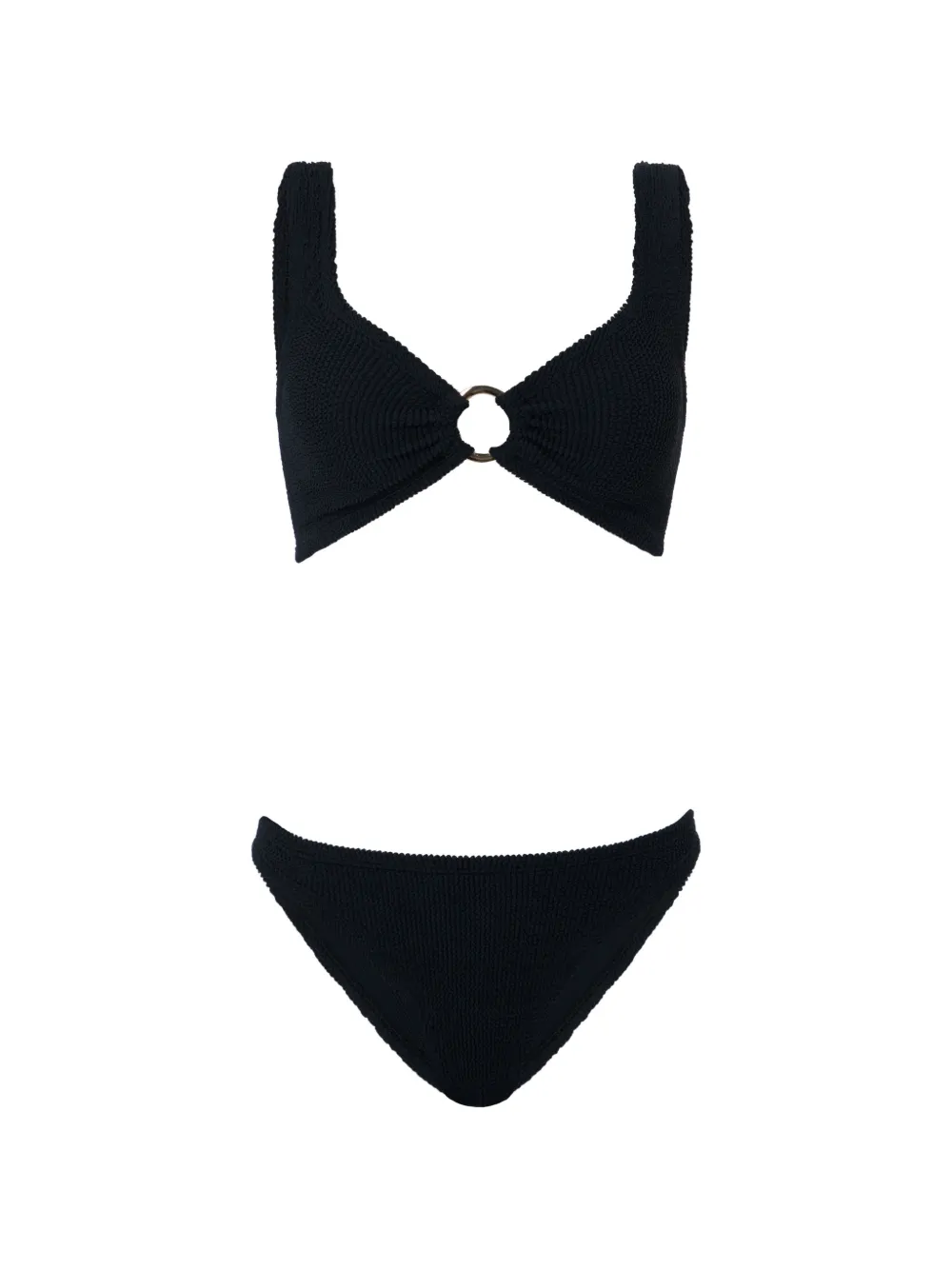 Hunza G Julia hoop-detail bikini - Nero