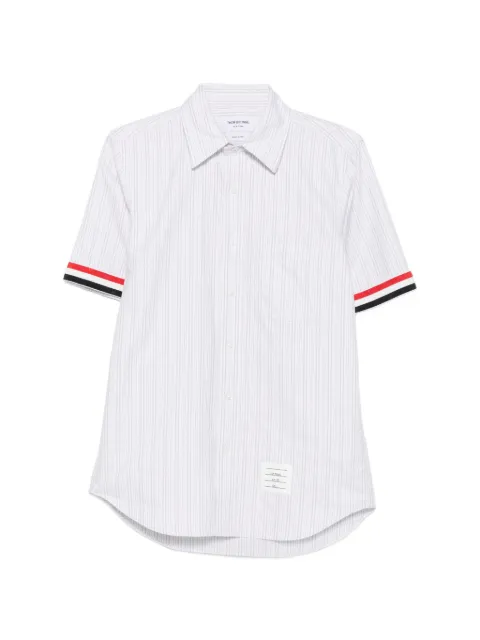 Thom Browne striped short-sleeve shirt