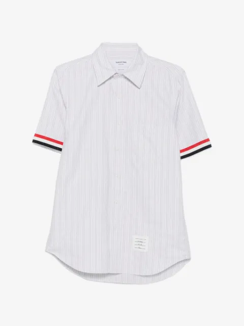 Thom Browne striped short-sleeve shirt