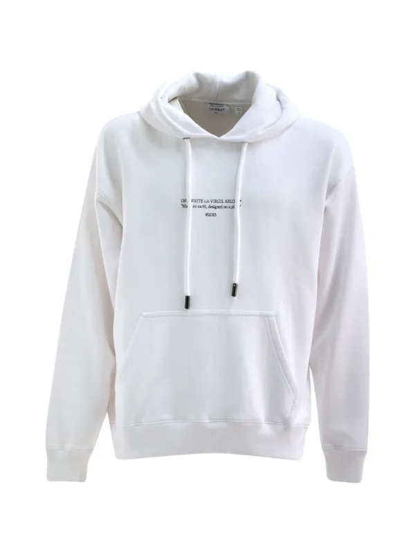 off-white (パーカー) Off-White ロゴ パーカー | ホワイト | FARFETCH JP