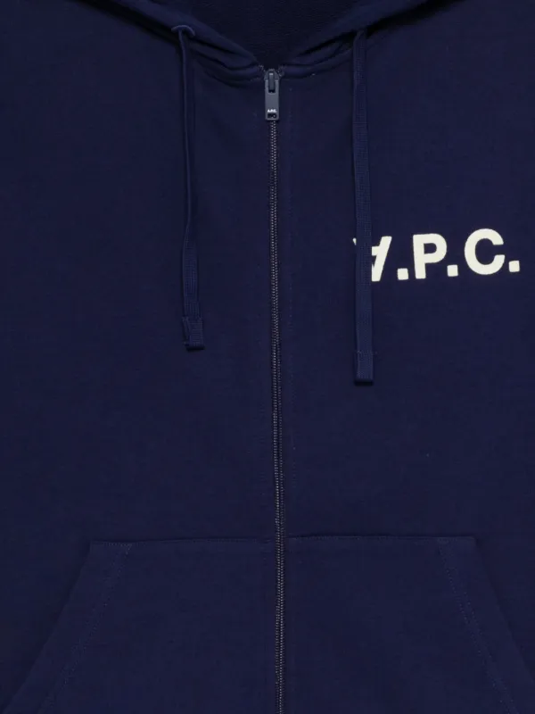 A.P.C. ジップ パーカー | ブルー | FARFETCH JP