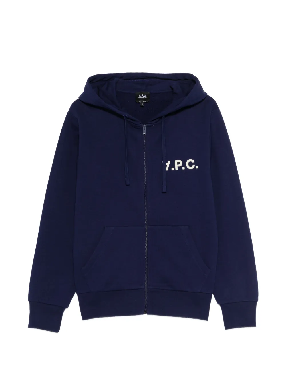 A.P.C. zip hoodie - Blu