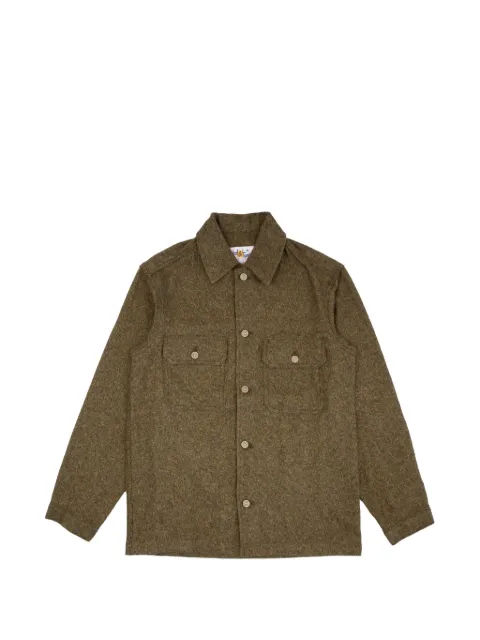 Naked and Famous Work herringbone  shirt