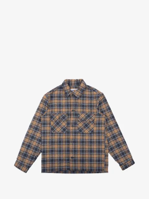 Naked and Famous Work flap-pocket flannel shirt