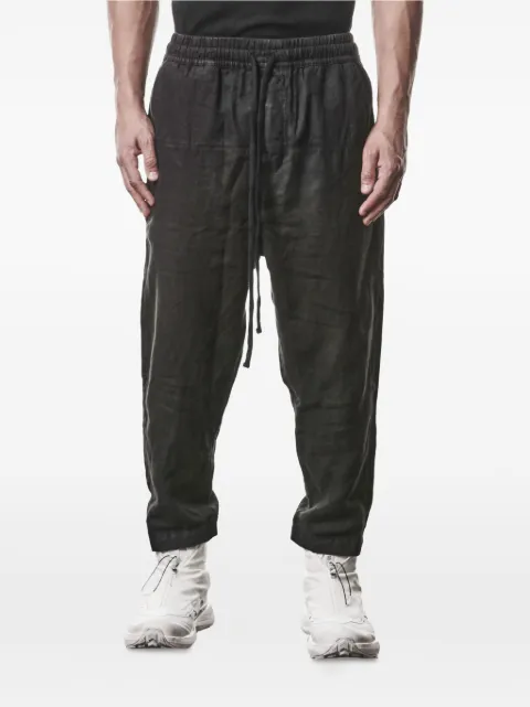 Thom Krom drawstring straight-leg trousers