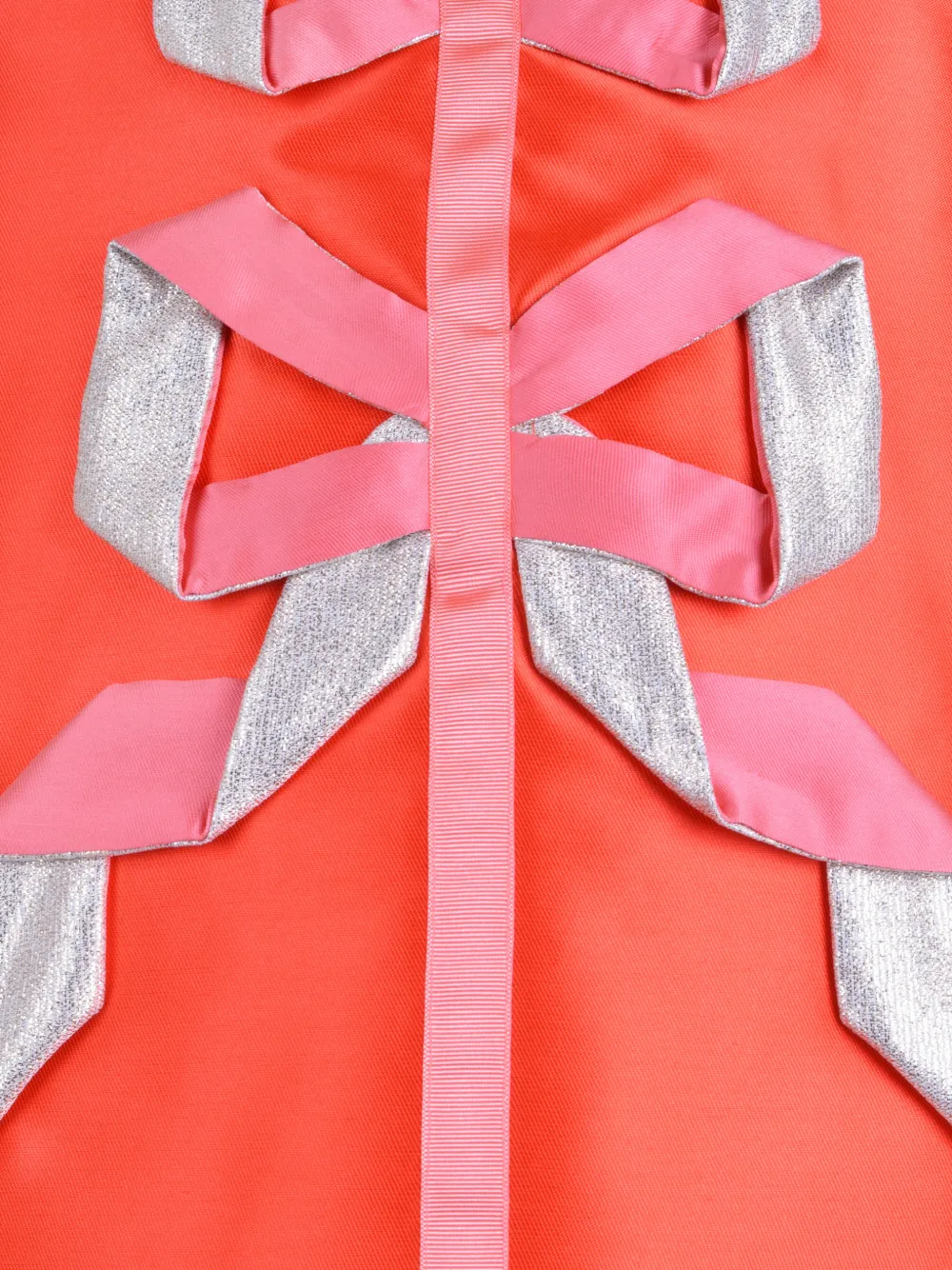  Hucklebones London Origami Ribbon Shift Dress - Red 