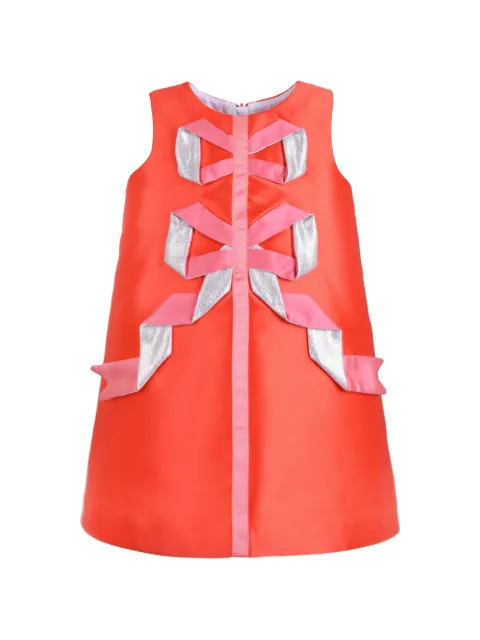 Hucklebones London origami ribbon shift dress